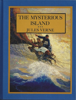 the mysterious island book by jules verne